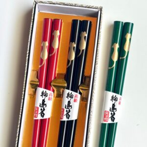 【輪島箸】うしろねこ